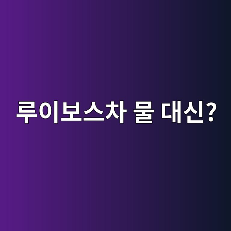 카페인 없는 루이보스차를 하루 종일 물 대신 마셔도 괜찮을까? 10 eba3a8ec9db4ebb3b4ec8aa4ecb0a8 ebacbc eb8c80ec8ba0 1787919838