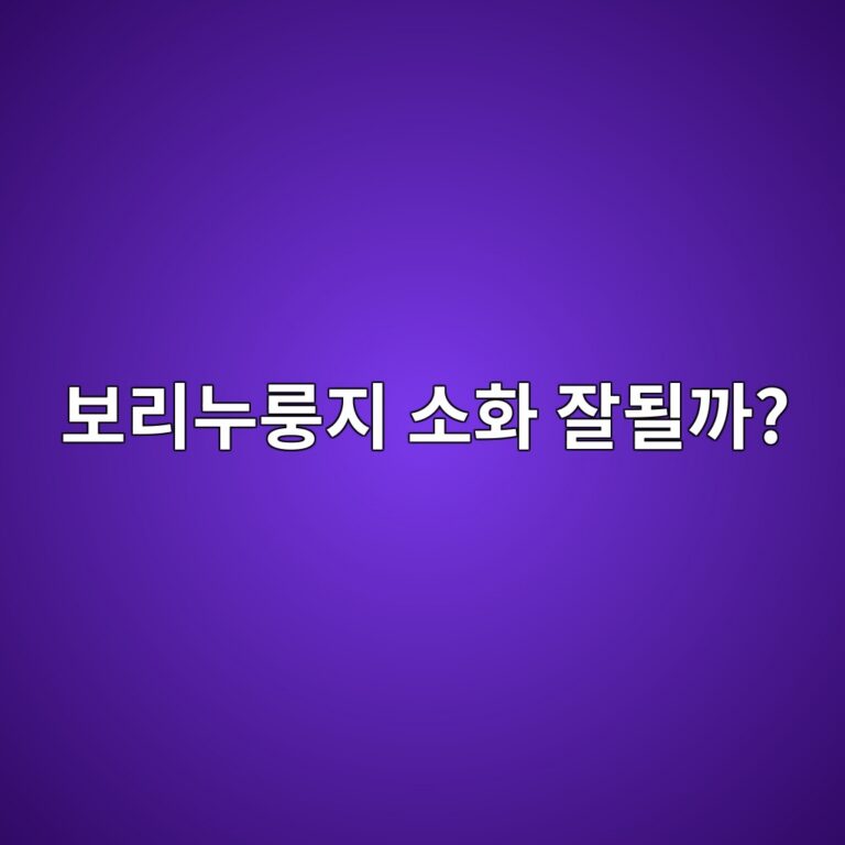 보리누룽지는 속이 약한 사람도 편하게 먹을 수 있을까? 2 ebb3b4eba6aceb8884eba3bdeca780 ec868ced9994 ec9e98eb90a0eab98c 1787563960