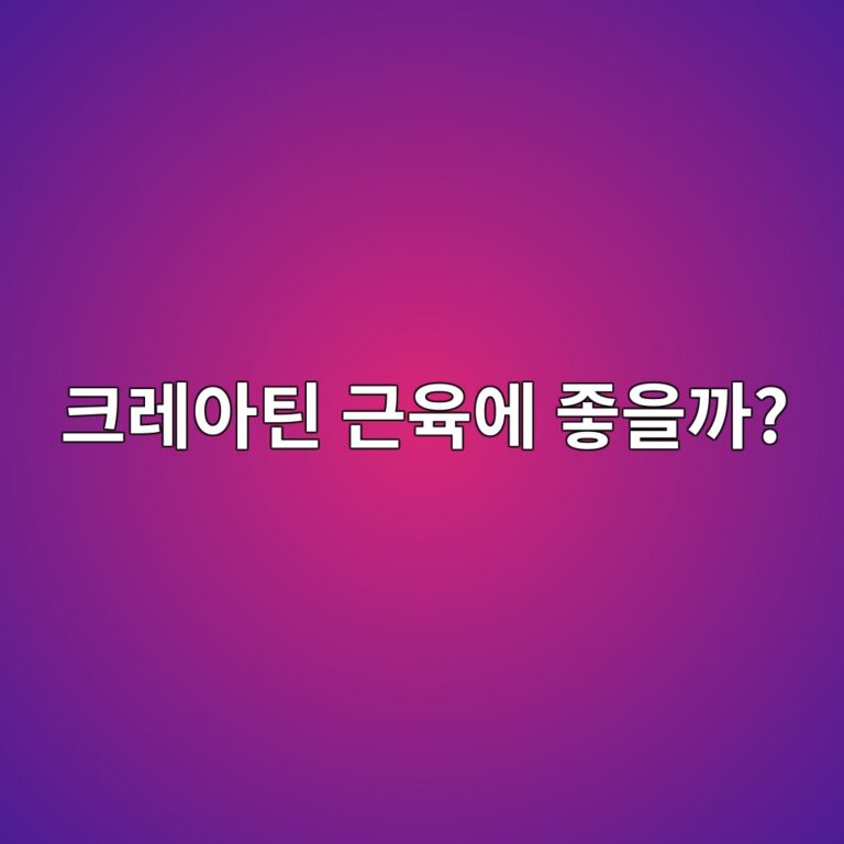 크레아틴은 근육 건강에 어떤 도움을 줄까? 중장년층도 알아둘 효능 7 ed81aceba088ec9584ed8bb4 eab7bcec9ca1ec9790 eca28bec9d84eab98c 1788096482