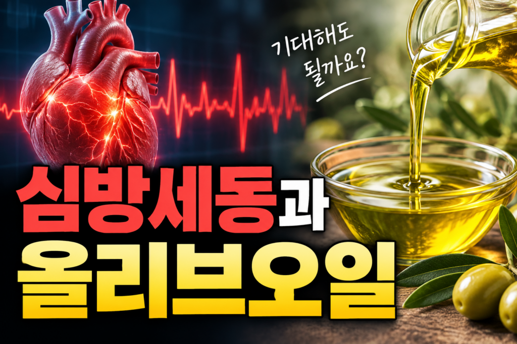 심방세동과 올리브오일