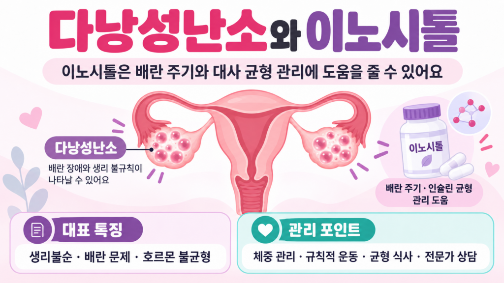 다낭성난소와 이노시톨