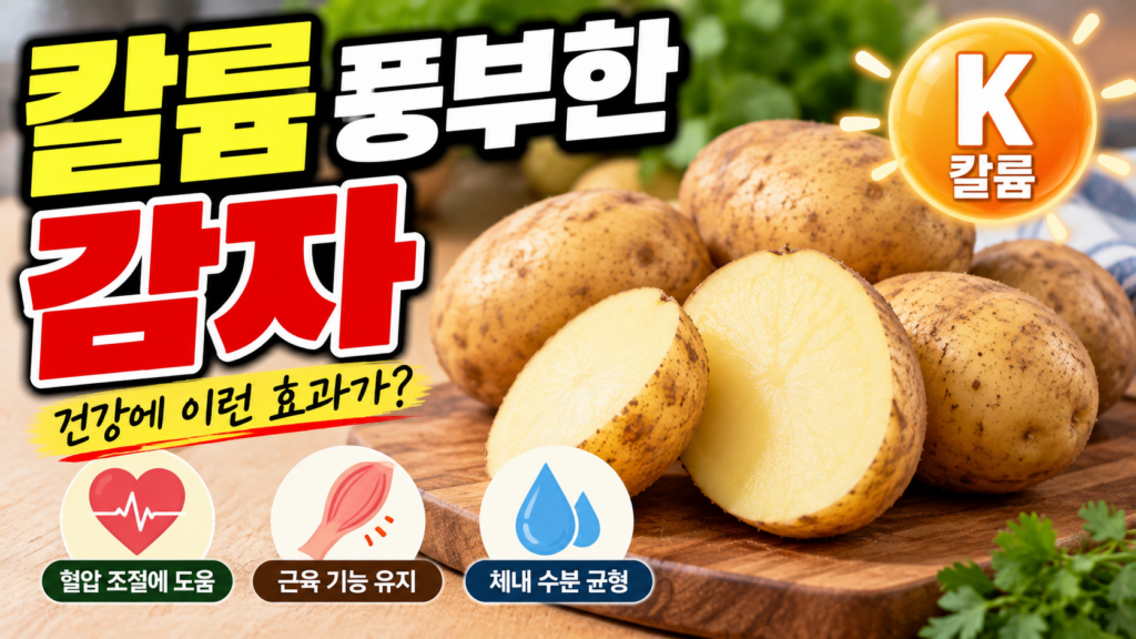 칼륨 풍부한 감자