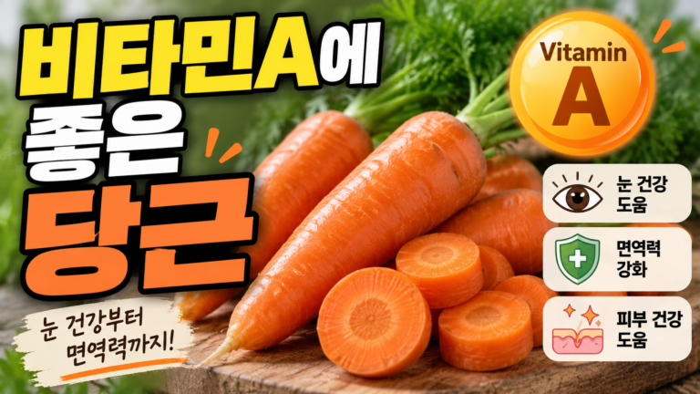 비타민A에 좋은 당근