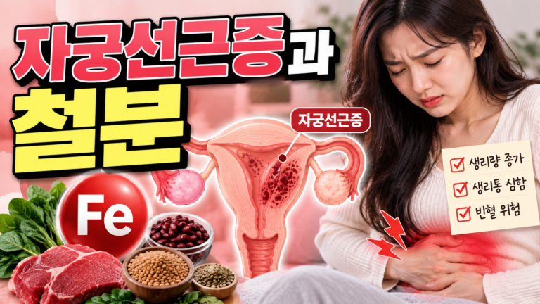 자궁선근증 빈혈관리에 좋은 살코기, 철분 효능과 섭취법