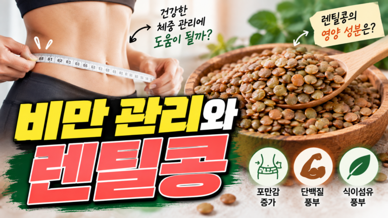 비만 체중관리에 좋은 렌틸콩, 식이섬유·단백질 영양과 섭취법 10 비만 체중관리에 좋은 렌틸콩, 식이섬유·단백질 영양과 섭취법