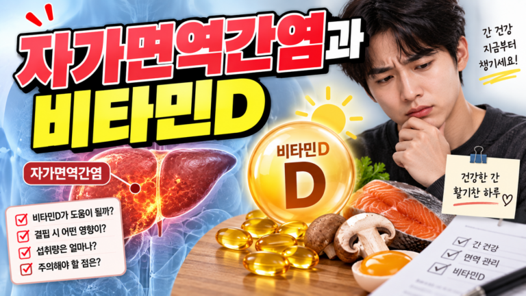 자가면역간염과 칼슘·비타민D, 뼈 건강 효능과 보충법 9 자가면역간염과 칼슘·비타민D, 뼈 건강 효능과 보충법