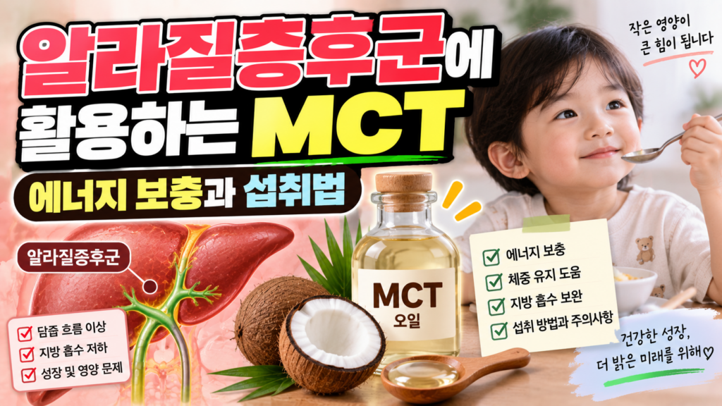 알라질증후군에 활용하는 MCT, 에너지 보충과 섭취법 1 알라질증후군에 활용하는 MCT, 에너지 보충과 섭취법