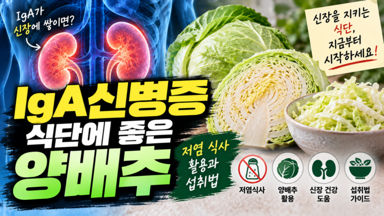 IgA신병증 식단에 좋은 양배추, 저염 식사 활용과 섭취법 9 IgA신병증 식단에 좋은 양배추, 저염 식사 활용과 섭취법