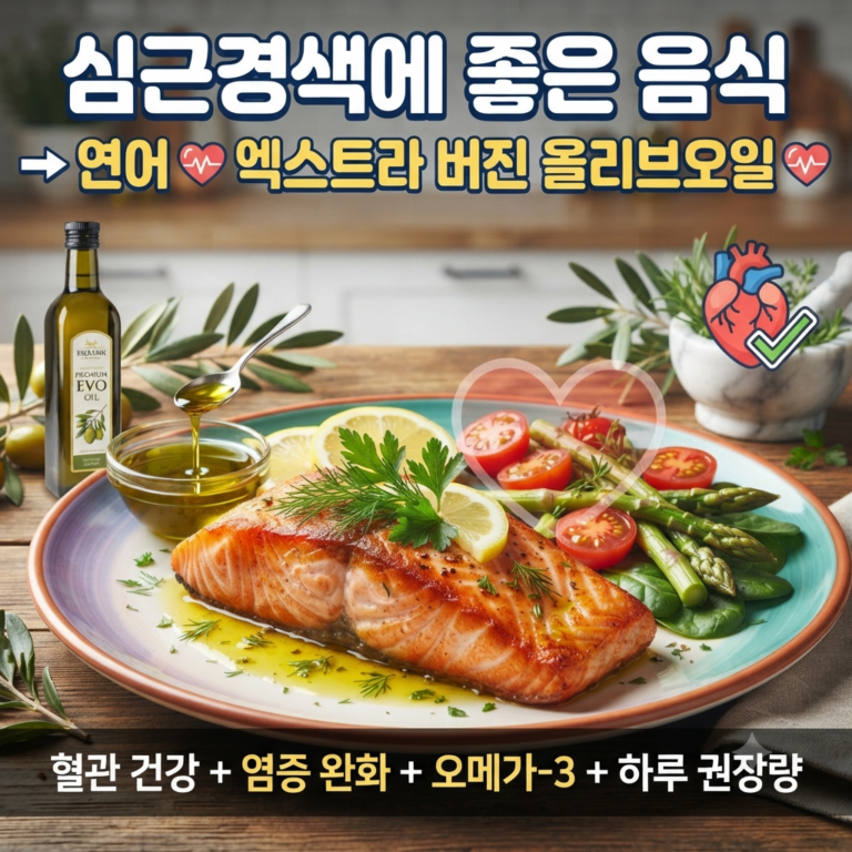 심근경색에 좋은 연어와 엑스트라 버진 올리브오일에 효능과 섭취방법