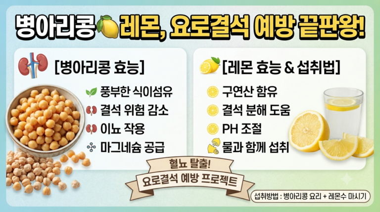 혈뇨의 원인 중 하나인 요로결석을 예방하기 위한 병아리콩과 레몬에 효능과 섭취방법 1 혈뇨의 원인 중 하나인 요로결석을 예방하기 위한 병아리콩과 레몬에 효능과 섭취방법