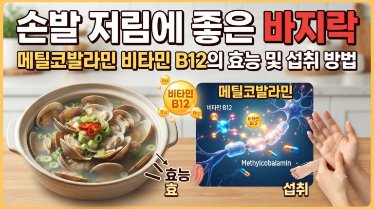 손발 저림에 좋은 음식