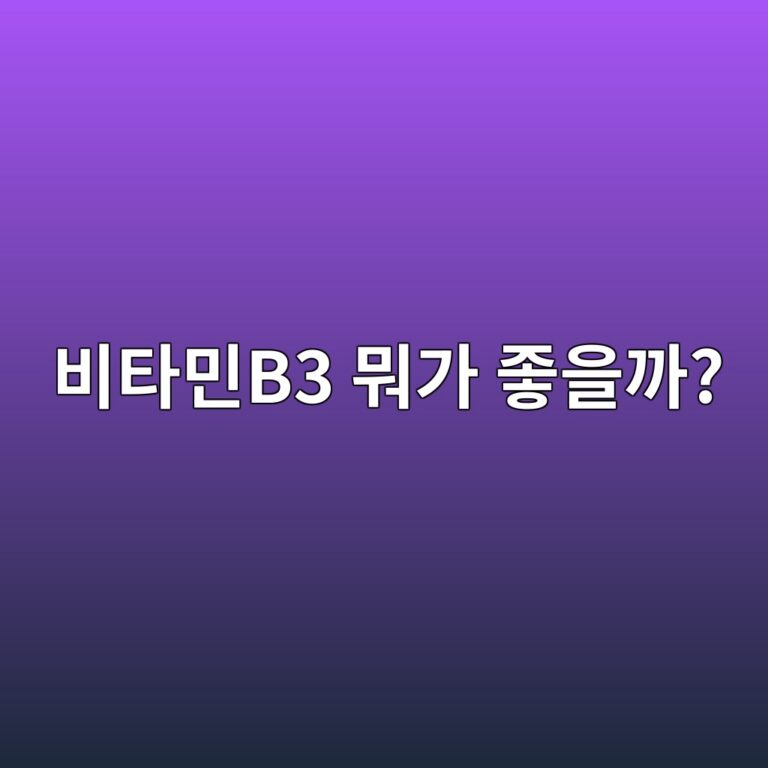 비타민B3는 우리 몸에서 어떤 역할을 할까? 에너지 대사와 주요 기능 11 ebb984ed8380ebafbcb3 ebad90eab080 eca28bec9d84eab98c 1788528197