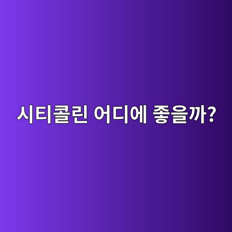 시티콜린은 어떤 성분일까? 기억력과 뇌 건강으로 관심받는 이유 2 ec8b9ced8bb0ecbd9ceba6b0 ec96b4eb9494ec9790 eca28bec9d84eab98c 1788528146