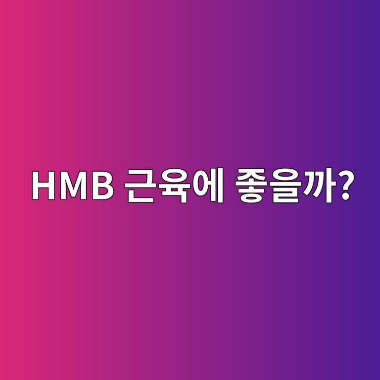 HMB는 근육 건강에 어떤 도움을 줄까? 중장년층이 관심 갖는 이유 3 hmb eab7bcec9ca1ec9790 eca28bec9d84eab98c 1788528143