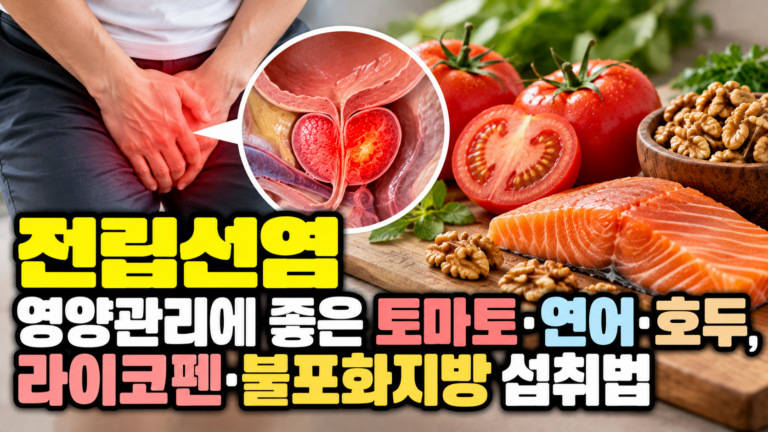 전립선염 영양관리에 좋은 토마토·연어·호두, 라이코펜·불포화지방 섭취법